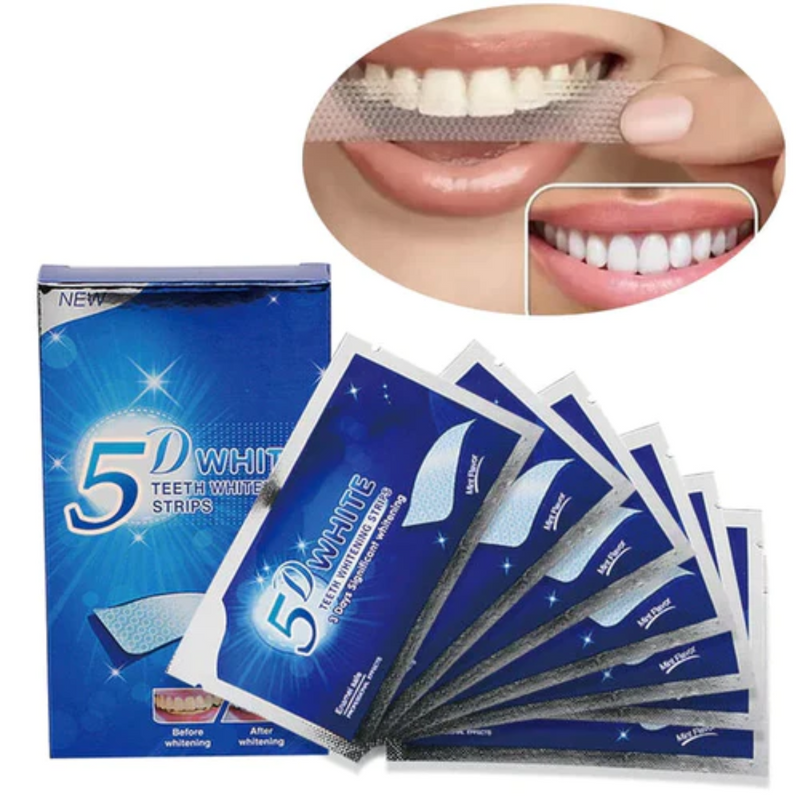 Adesivo Clareamento Dental Brush 5D White Dentes Brancos