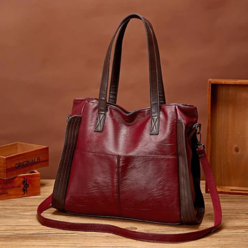 Bolsa de Couro Legítimo Sofia Moda Feminina Exclusiva