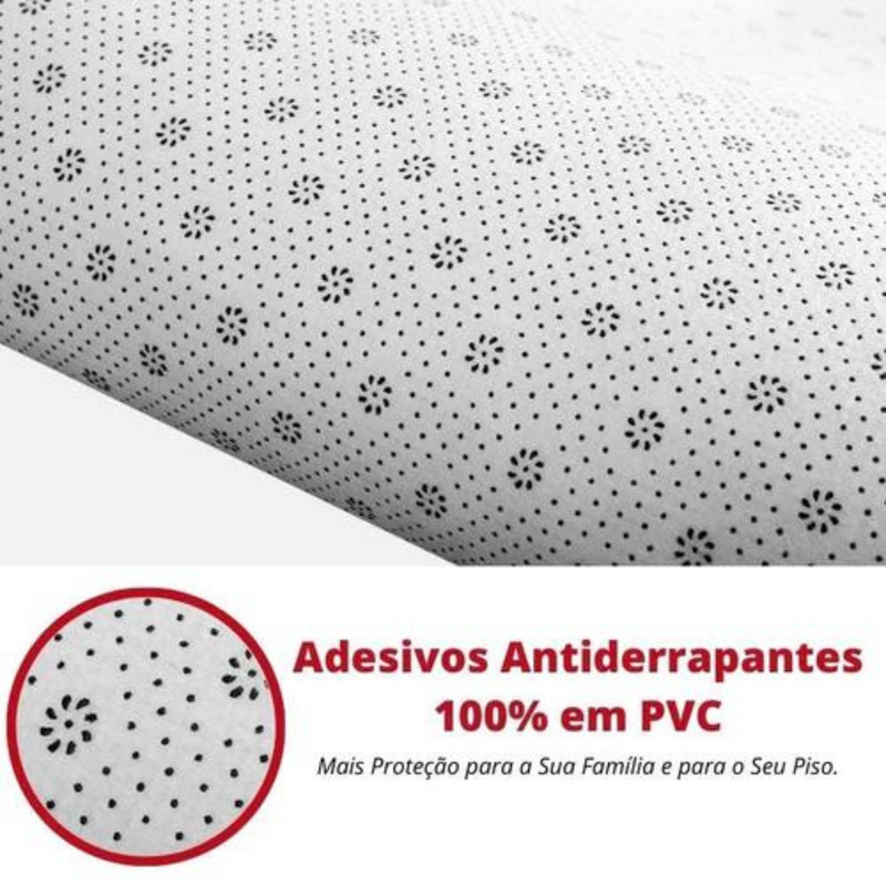 Tapete Antiderrapante Absorvente para Banheiro Toque de Nuvem