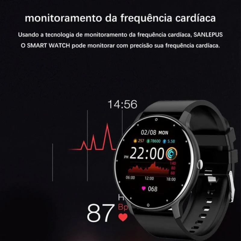 Relógio SmartWatch Multifunções Inteligente Sport Max Pro